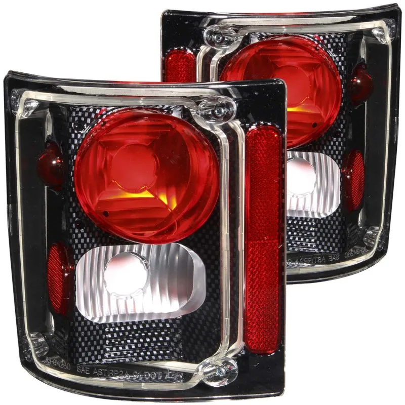 ANZO 1973-1987 Chevrolet C 10 Taillights Carbon ANZO 1973-1987 Chevrolet C 10 Taillights Carbon