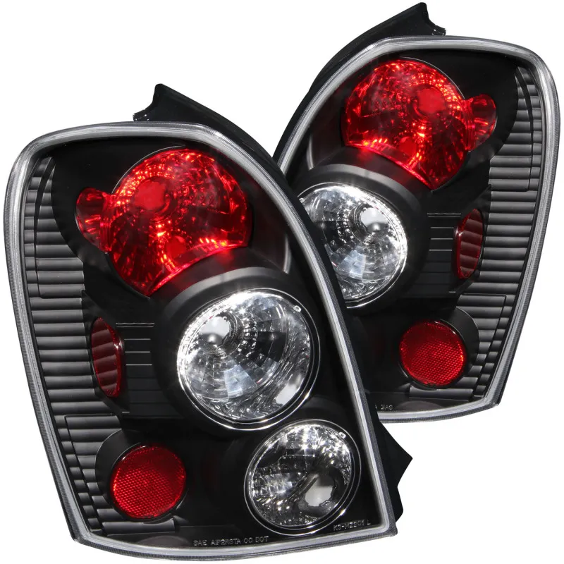 ANZO 2002-2003 Mazda Protege 5 Taillights Black ANZO 2002-2003 Mazda Protege 5 Taillights Black