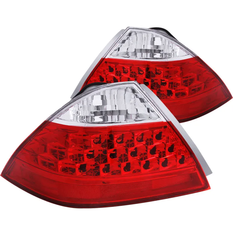 ANZO 2006-2007 Honda Accord Taillights Red/Clear ANZO 2006-2007 Honda Accord Taillights Red/Clear