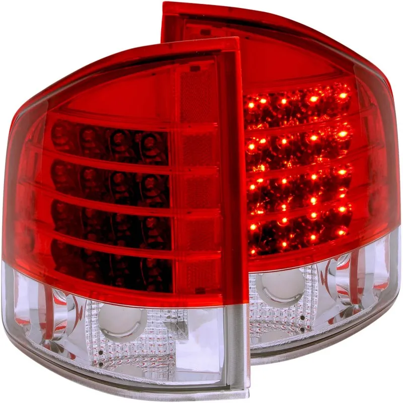 ANZO 1995-2005 Chevrolet S-10 LED Taillights Red/Clear ANZO 1995-2005 Chevrolet S-10 LED Taillights Red/Clear