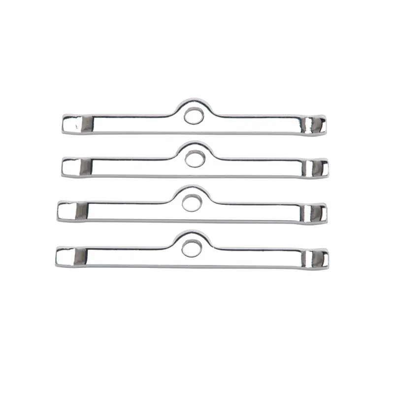 Edelbrock Chrome Hold Downs 4Pk Edelbrock Chrome Hold Downs 4Pk