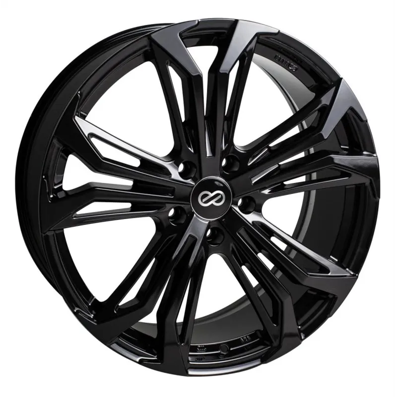 Enkei Vortex 5 Wheel 17x7.5 40mm Offset 5x114.3mm Bore - Black Enkei Vortex 5 Wheel 17x7.5 40mm Offset 5x114.3mm Bore - Black