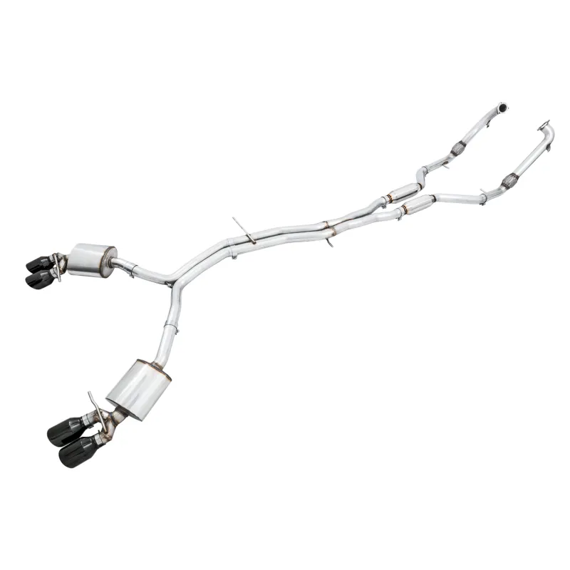 AWE Tuning Audi B9 S4 SwitchPath Exhaust - Non-Resonated (Black 102mm Tips) AWE Tuning Audi B9 S4 SwitchPath Exhaust - Non-Resonated (Black 102mm Tips)