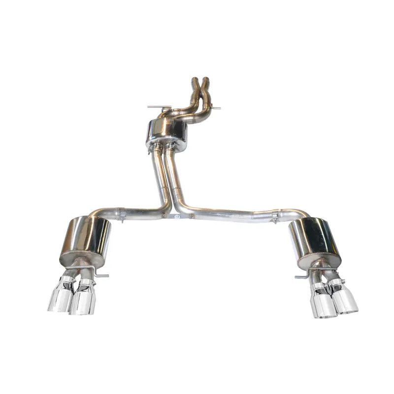 AWE Tuning Audi B8 S5 4.2L Touring Edition Exhaust System - Polished Silver Tips AWE Tuning Audi B8 S5 4.2L Touring Edition Exhaust System - Polished Silver Tips