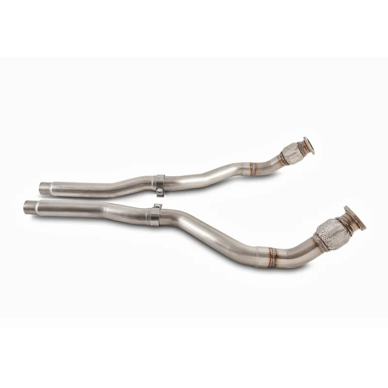 AWE Tuning Audi 8R 3.0T Non-Resonated Downpipes for Q5 / SQ5 AWE Tuning Audi 8R 3.0T Non-Resonated Downpipes for Q5 / SQ5