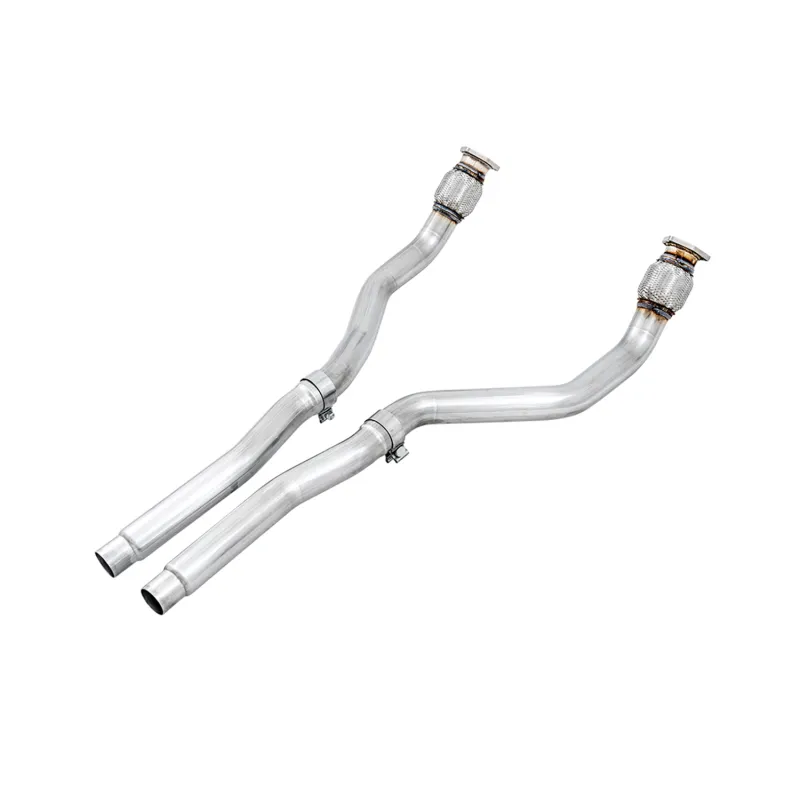 AWE Tuning Audi B8 4.2L Non-Resonated Downpipes for RS5 AWE Tuning Audi B8 4.2L Non-Resonated Downpipes for RS5