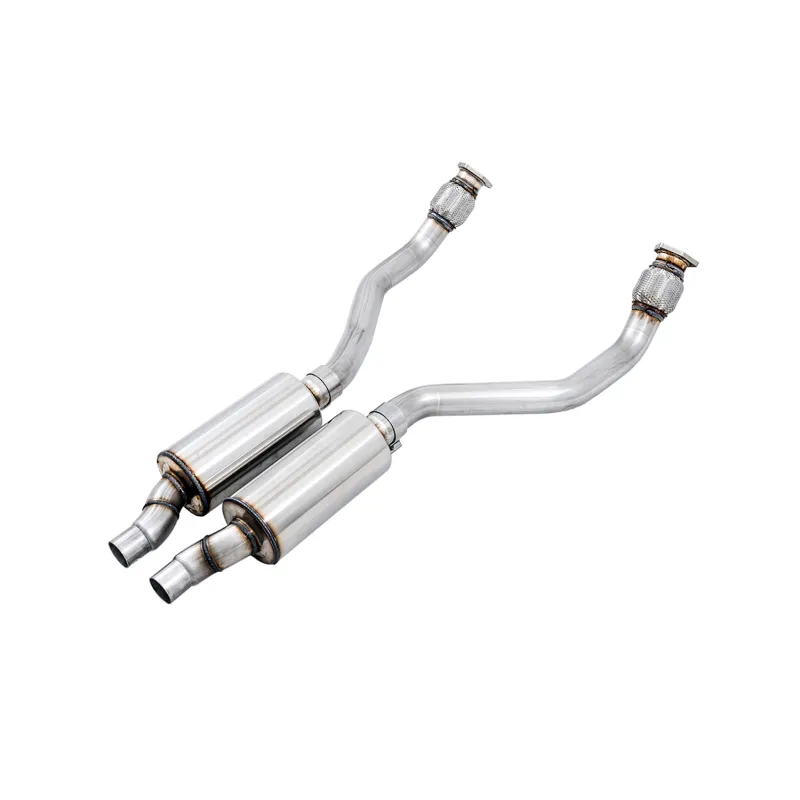 AWE Tuning Audi B8 4.2L Resonated Downpipes for RS5 AWE Tuning Audi B8 4.2L Resonated Downpipes for RS5