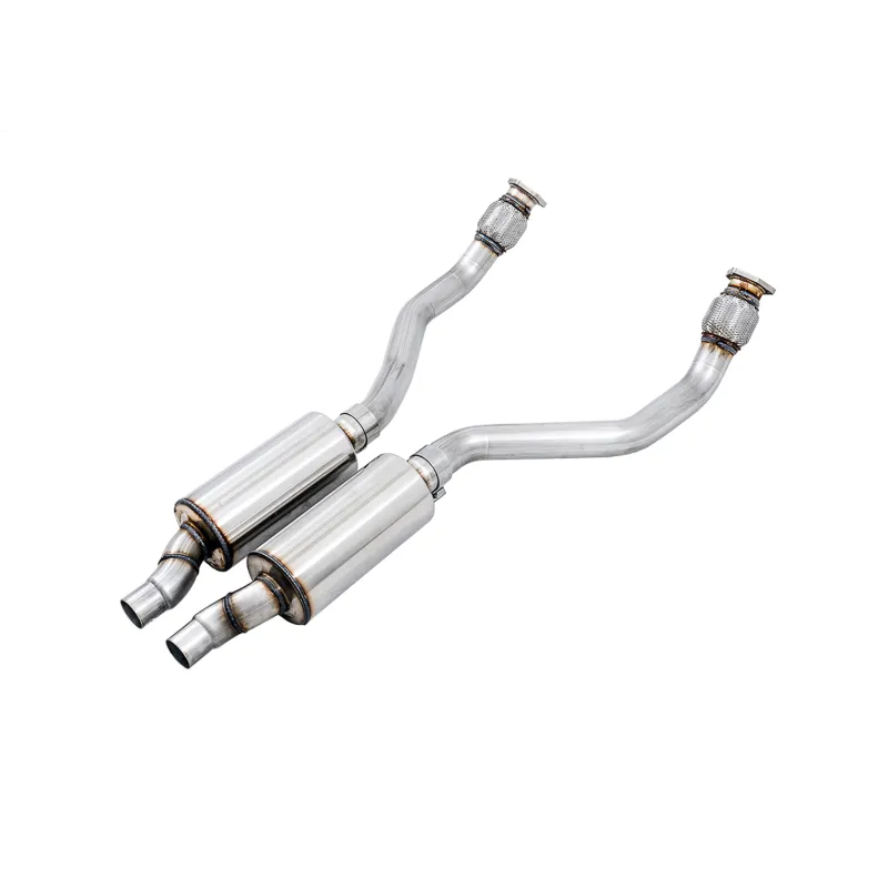 AWE Tuning Audi B8 4.2L Resonated Downpipes for S5 AWE Tuning Audi B8 4.2L Resonated Downpipes for S5
