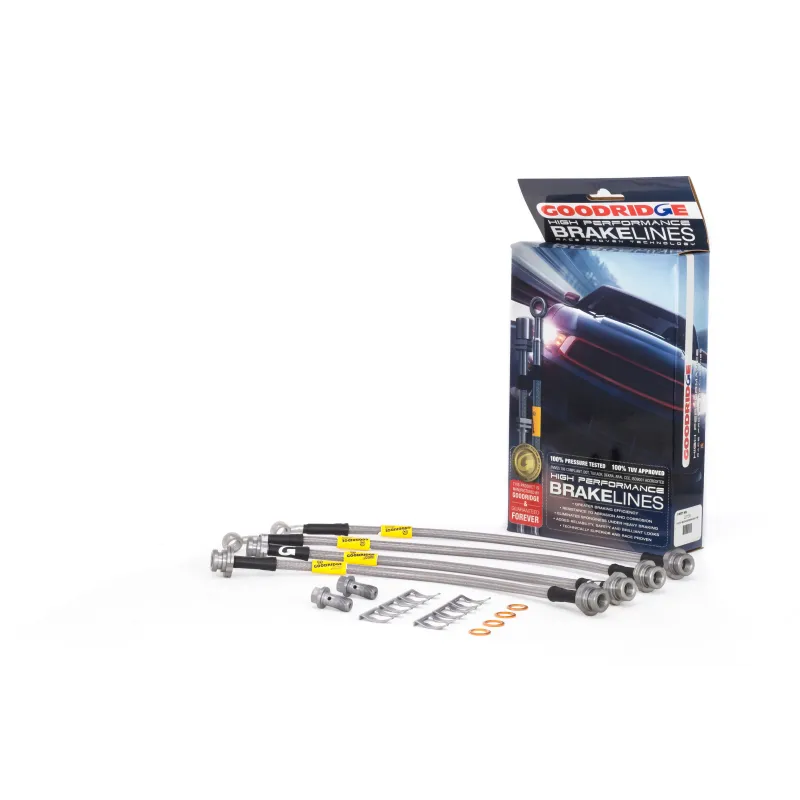 Goodridge 14-15 Infiniti Q50 SS Brake Lines Goodridge 14-15 Infiniti Q50 SS Brake Lines