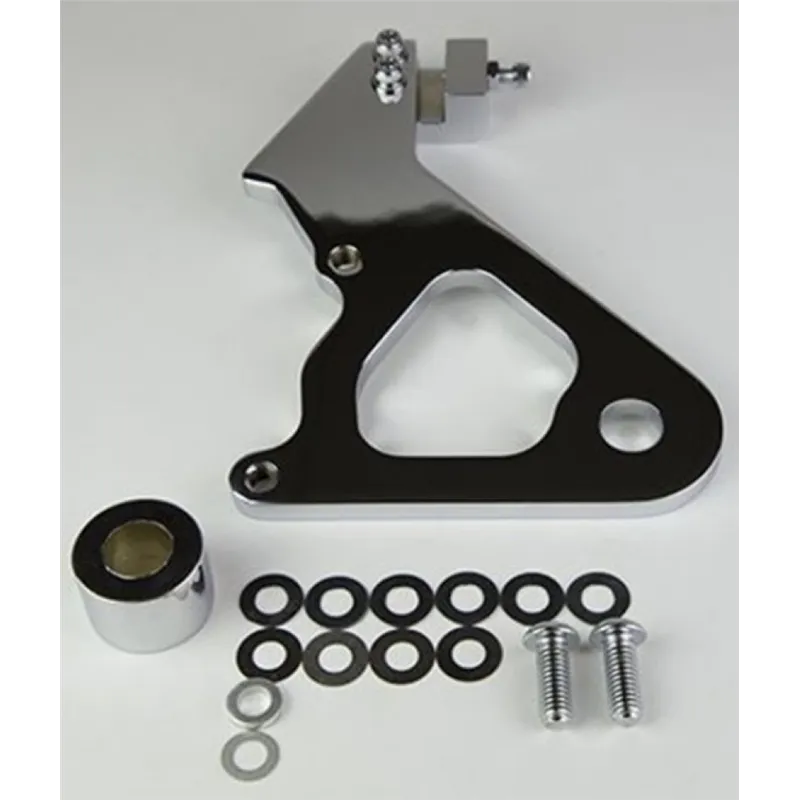 Wilwood Caliper Mounting Kit Chrome w/Bracket GP310 2000-Present Dyna Wilwood Caliper Mounting Kit Chrome w/Bracket GP310 2000-Present Dyna