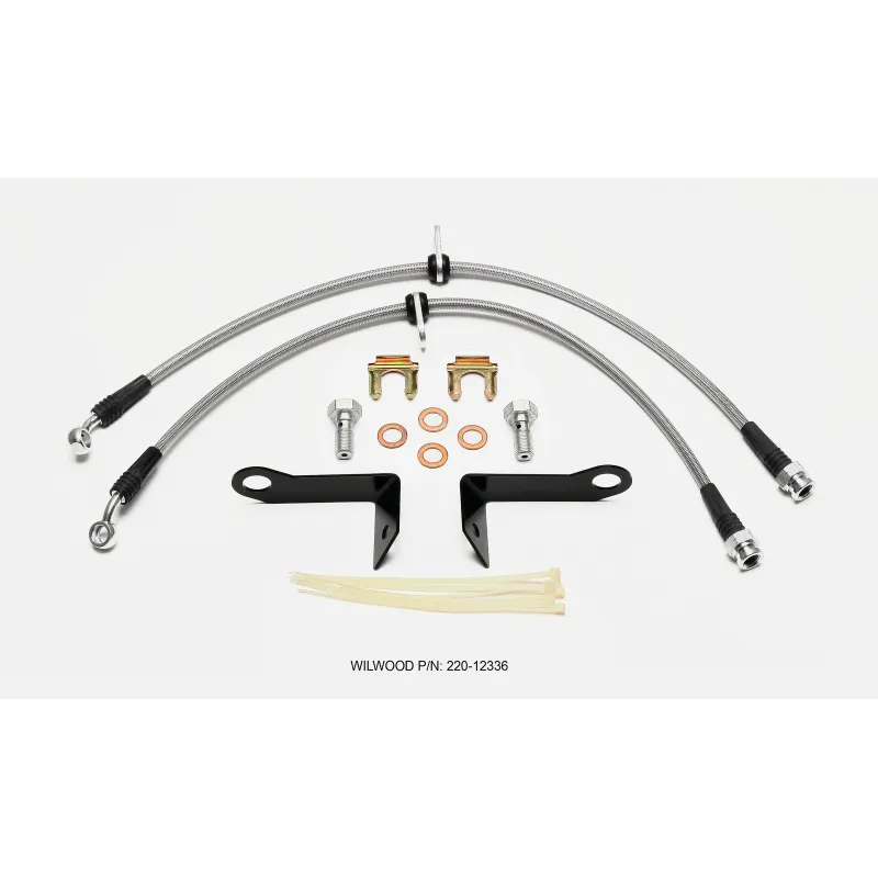 Wilwood Flexline Kit Rear 07-11 Ford Mustang GT w/ ABS OE Replacement Wilwood Flexline Kit Rear 07-11 Ford Mustang GT w/ ABS OE Replacement