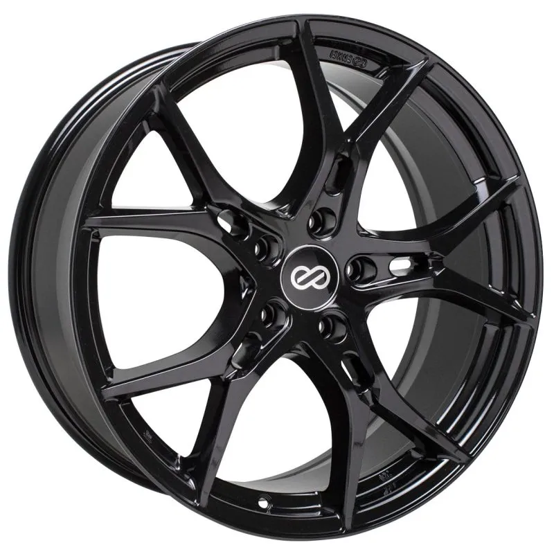 Enkei Vulcan 18X8.0 35mm Offset 5x114.3 Bolt 72.6mm Bore Gloss Black Wheel Enkei Vulcan 18X8.0 35mm Offset 5x114.3 Bolt 72.6mm Bore Gloss Black Wheel