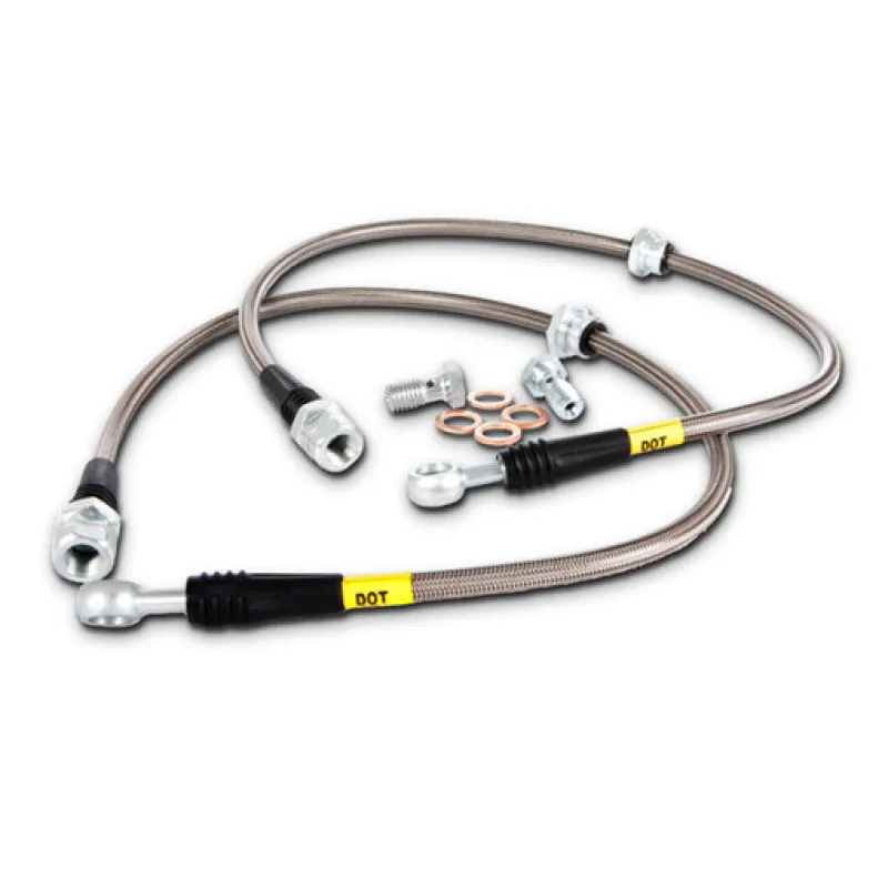 StopTech 00-04 BMW M5 (E39) SS Front Brake Lines StopTech 00-04 BMW M5 (E39) SS Front Brake Lines