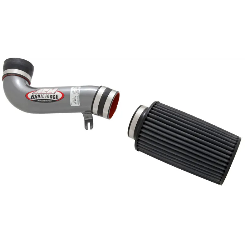 AEM 87-93 Ford Mustang GT W/MAF Silver Brute Force Air Intake AEM 87-93 Ford Mustang GT W/MAF Silver Brute Force Air Intake