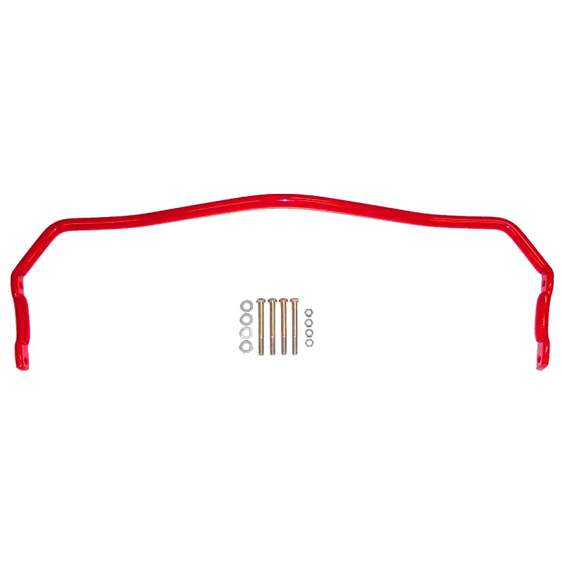 BMR 64-72 A-Body Rear Solid 1.0in Sway Bar Kit - Red BMR 64-72 A-Body Rear Solid 1.0in Sway Bar Kit - Red