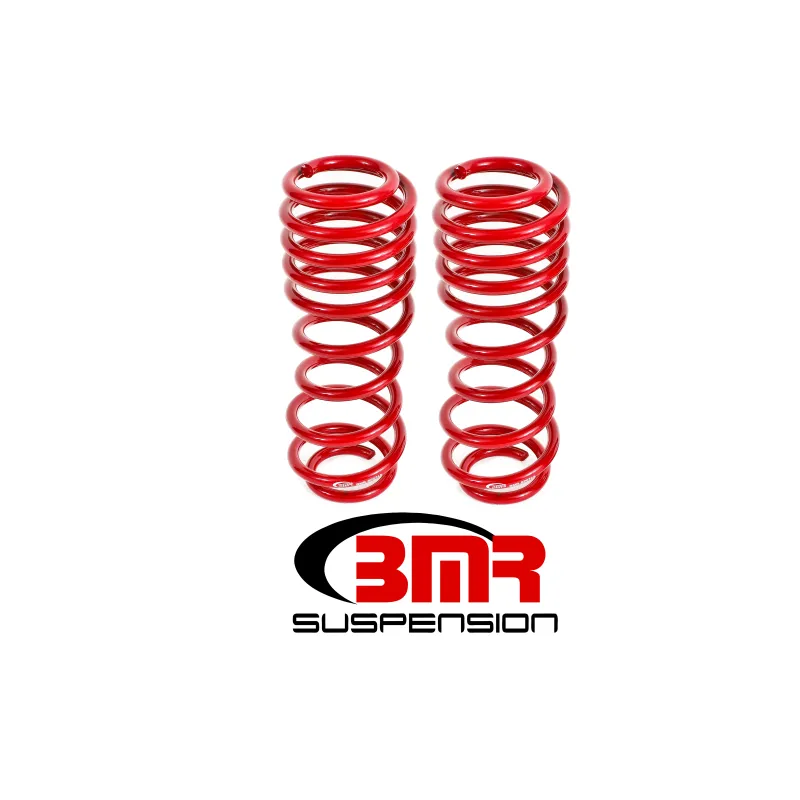 BMR 07-14 Shelby GT500 Rear Handling Version Lowering Springs - Red BMR 07-14 Shelby GT500 Rear Handling Version Lowering Springs - Red