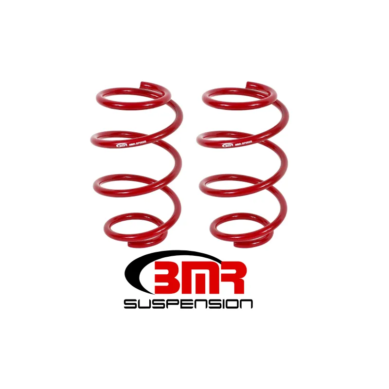 BMR 15-17 S550 Mustang Front Performance Version Lowering Springs - Red BMR 15-17 S550 Mustang Front Performance Version Lowering Springs - Red