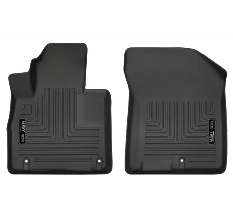 Husky Liners 2019 Hyundai Santa Fe WeatherBeater Black Front Floor Liners