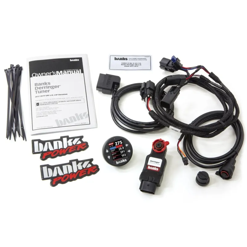 Banks Power 17-19 GM 2500 6.6L L5P Derringer Tuner (Gen 2) w/ 1.8in iDash Banks Power 17-19 GM 2500 6.6L L5P Derringer Tuner (Gen 2) w/ 1.8in iDash