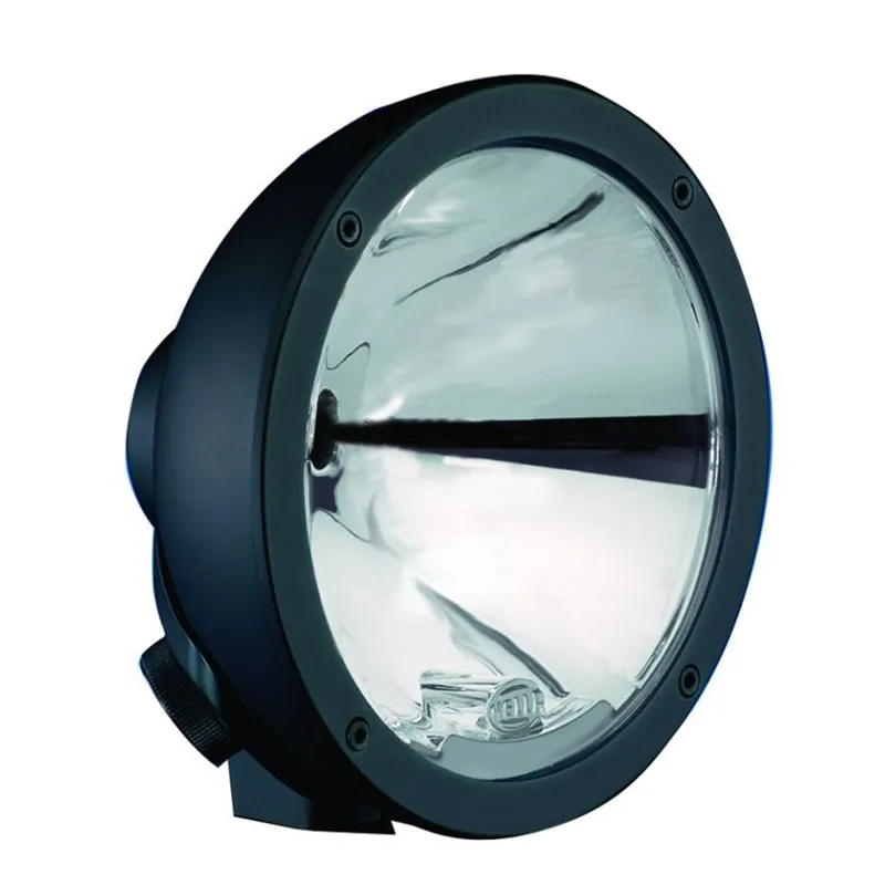 Hella Rallye 4000 Compact Black Driving Lamp w/o Bulb and w/o Stone Shield Hella Rallye 4000 Compact Black Driving Lamp w/o Bulb and w/o Stone Shield