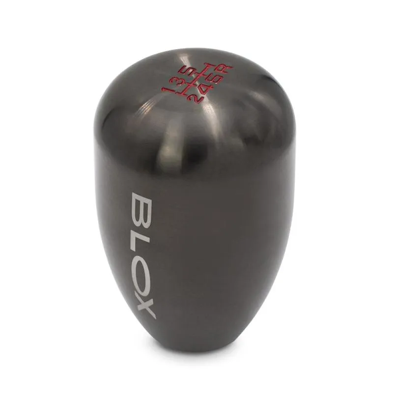 BLOX Racing 6-Speed Billet Shift Knob - Gun Metal 12x1.25mm BLOX Racing 6-Speed Billet Shift Knob - Gun Metal 12x1.25mm