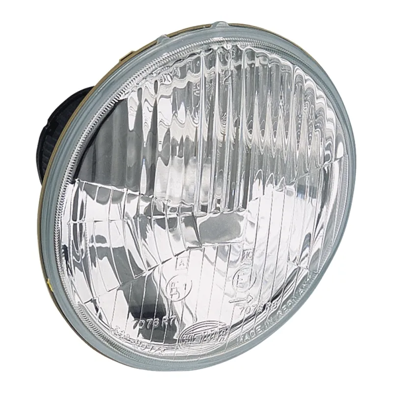Hella Universal Halogen Clear Glass Lens Built-In 146mm Headlight (w/o bulb) Hella Universal Halogen Clear Glass Lens Built-In 146mm Headlight (w/o bulb)