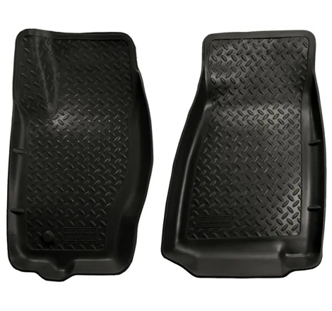 Husky Liners 05-10 Jeep Grand Cherokee/Commander Classic Style Black Floor Liners