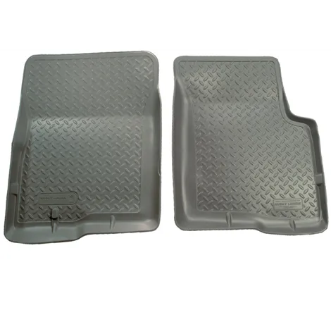 Husky Liners 05-12 Nissan Frontier/11-12 Suzuki Equator Ext Crew Cab Classic Style Gray Floor Liners