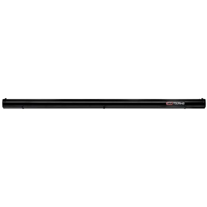 ARB Aluminum Awning, Black Frame, 8.2FT x 8.2FT, Installed with LED Light Strip ARB Aluminum Awning, Black Frame, 8.2FT x 8.2FT, Installed with LED Light Strip