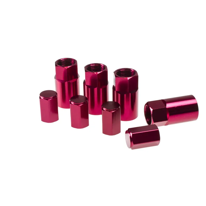 Wheel Mate Aluminum TPMS Valve Stem Cover - Red Anodize Wheel Mate Aluminum TPMS Valve Stem Cover - Red Anodize