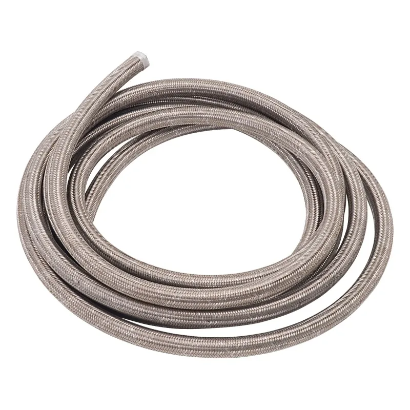 Russell Performance -6 AN ProFlex Stainless Steel Braided Hose (Pre-Packaged 6 Foot Roll) Russell Performance -6 AN ProFlex Stainless Steel Braided Hose (Pre-Packaged 6 Foot Roll)