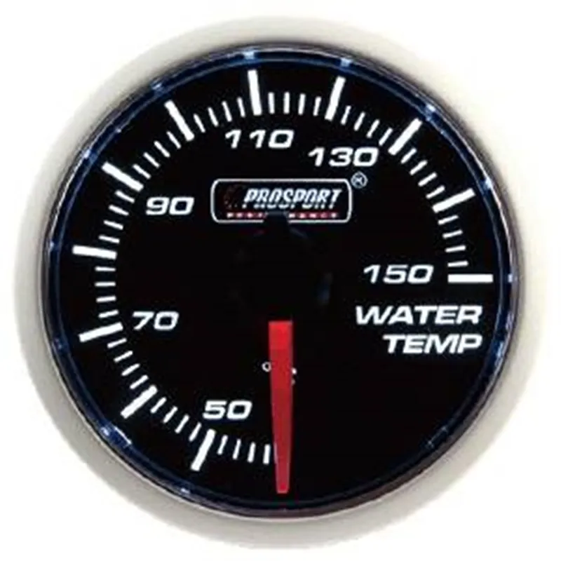 Prosport 52mm Analogue Water Temperature Gauge Prosport - 1