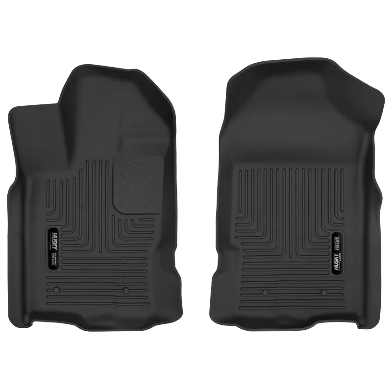 Husky Liners 2019+ Ford Ranger Black Front Floor Liners Husky Liners 2019+ Ford Ranger Black Front Floor Liners