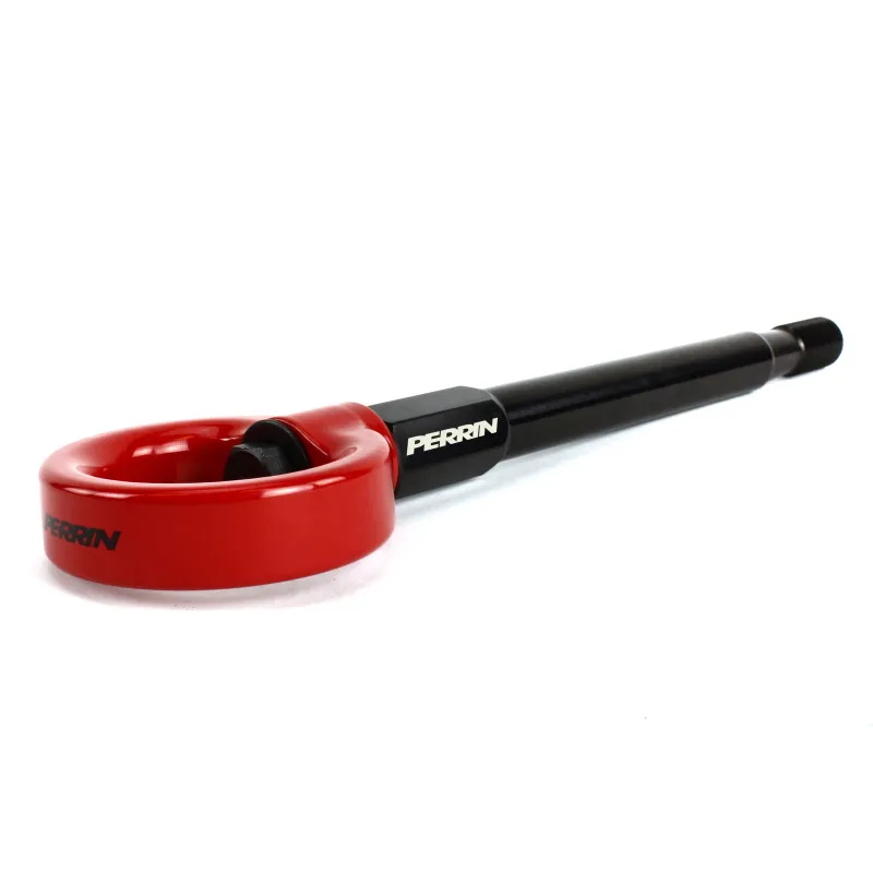 Perrin 08-14 Subaru WRX/STI Tow Hook Kit (Front) - Red Perrin 08-14 Subaru WRX/STI Tow Hook Kit (Front) - Red