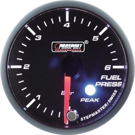 Prosport 52mm Analogue Fuel Pressure Gauge with Peak Recall Prosport - 1