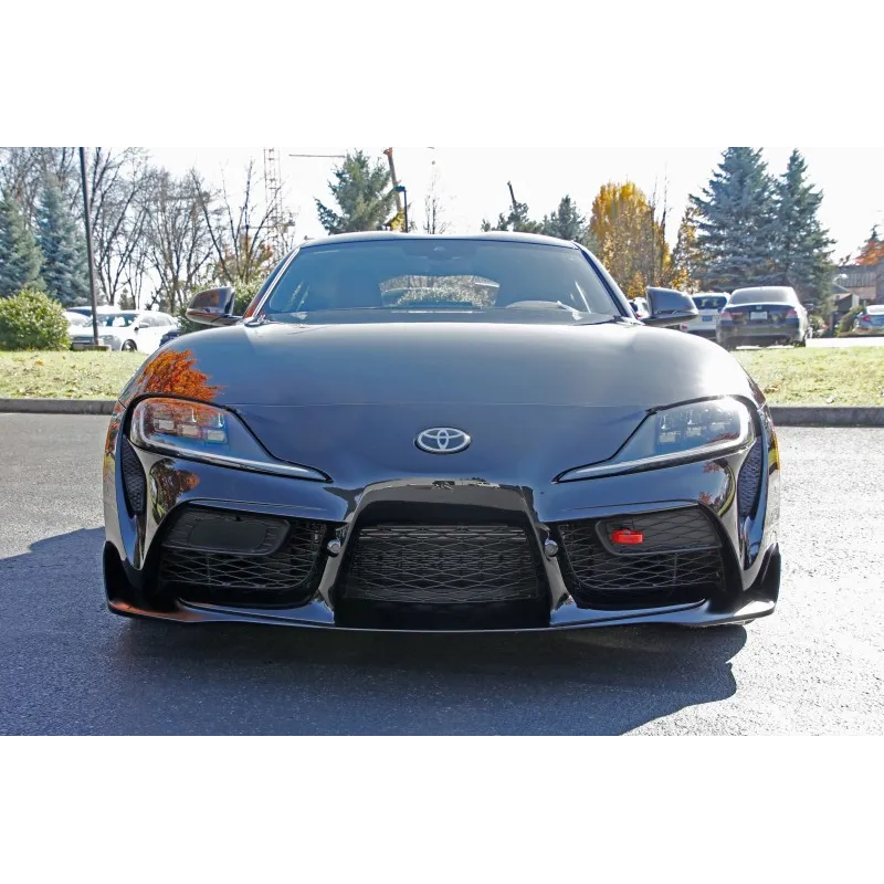 Perrin 2020 Toyota Supra Tow Hook Kit (Front) - Red Perrin 2020 Toyota Supra Tow Hook Kit (Front) - Red