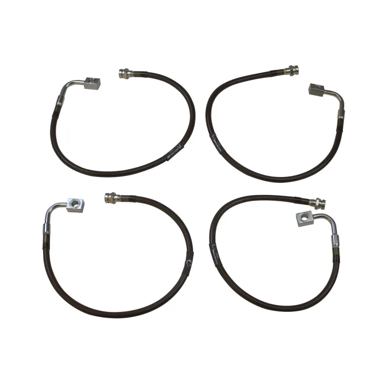 MaxTrac 07-18 Jeep Wrangler JK 2WD/4WD Front & Rear Extended Brake Line Kit MaxTrac 07-18 Jeep Wrangler JK 2WD/4WD Front & Rear Extended Brake Line Kit