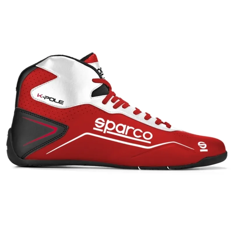 Sparco Shoe K-Pole 44 RED/WHT Sparco Shoe K-Pole 44 RED/WHT