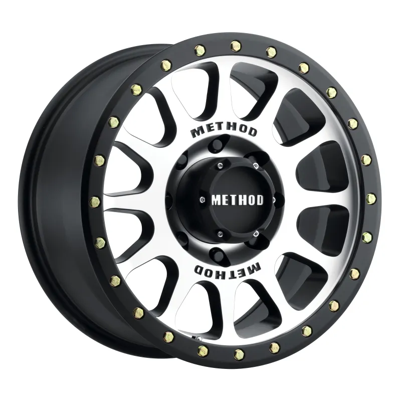 Method MR305 NV 17x8.5 0mm Offset 8x6.5 130.81mm CB Machined/Black Street Loc Wheel Method MR305 NV 17x8.5 0mm Offset 8x6.5 130.81mm CB Machined/Black Street Loc Wheel