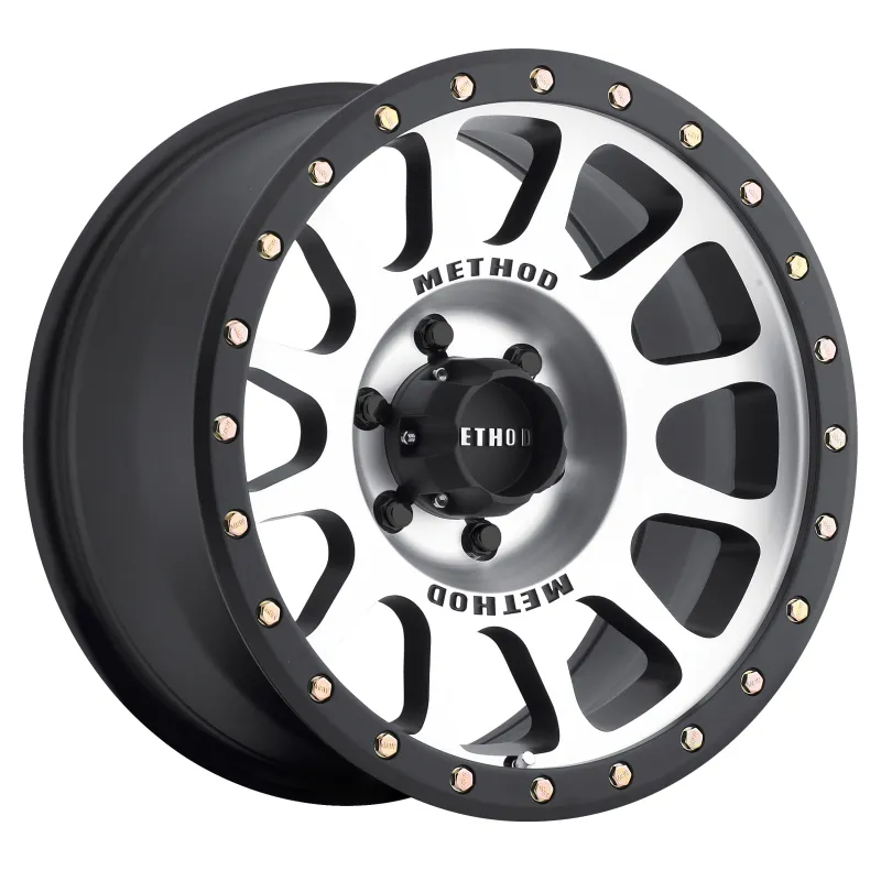 Method MR305 NV 18x9 +18mm Offset 6x5.5 108mm CB Machined/Black Street Loc Wheel Method MR305 NV 18x9 +18mm Offset 6x5.5 108mm CB Machined/Black Street Loc Wheel