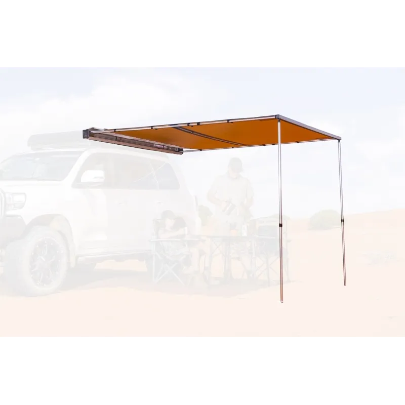 ARB Aluminum Awning Kit w/ Light 8.2ft x 8.2ft Includes Light Installed ARB Aluminum Awning Kit w/ Light 8.2ft x 8.2ft Includes Light Installed
