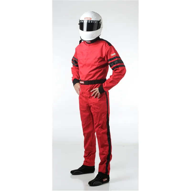 RaceQuip Red SFI-1 1-L Suit - XL RaceQuip Red SFI-1 1-L Suit - XL