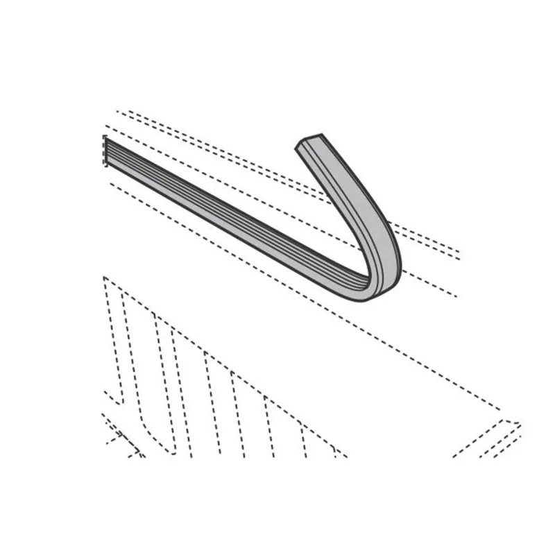 BAK Bulkhead Seal (Thick Ribbed) 3/4in x 65in BAK Bulkhead Seal (Thick Ribbed) 3/4in x 65in