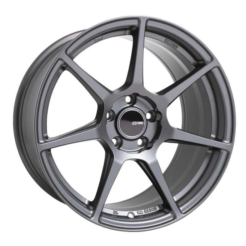 Enkei TFR 17x9 5x100 45mm Offset 72.6 Bore Diameter Matte Gunmetal Wheel Enkei TFR 17x9 5x100 45mm Offset 72.6 Bore Diameter Matte Gunmetal Wheel