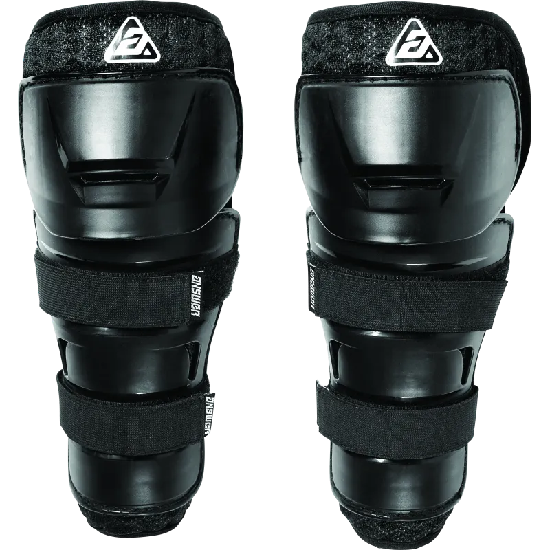 Answer Peewee Knee Guard Black Answer Peewee Knee Guard Black