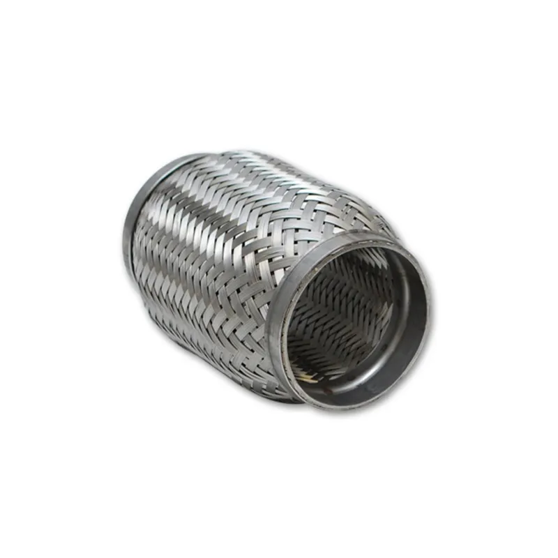 Vibrant SS Flex Coupling with Inner Braid Liner 1.75in inlet/outlet x 6in flex length Vibrant SS Flex Coupling with Inner Braid Liner 1.75in inlet/outlet x 6in flex length