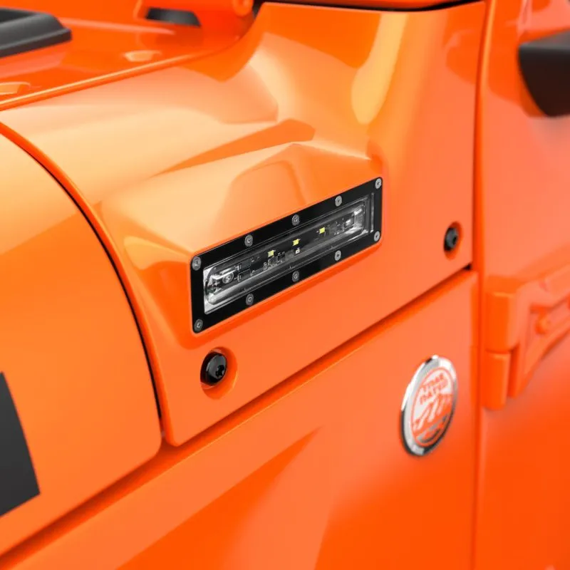 EGR 18-24 Jeep Wrangler VSL LED Light VSL JL/JT Punk Orange EGR 18-24 Jeep Wrangler VSL LED Light VSL JL/JT Punk Orange