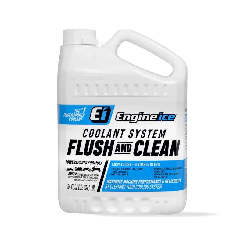Engine Ice System Flush and Clean Coolant 1/2 Gal Engine Ice System Flush and Clean Coolant 1/2 Gal