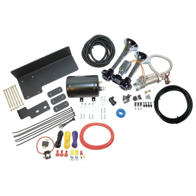 Kleinn 07-18 Jeep Wrangler JK/ JKU Onboard Air System w/ Model 99 Horns Kleinn 07-18 Jeep Wrangler JK/ JKU Onboard Air System w/ Model 99 Horns