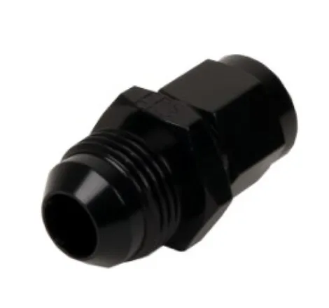 Aeromotive Fitting Female AN-06 to Male AN-08 Flare Black